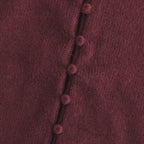 MALER ALPACA KNIT CARDIGAN #WINE [A232222TK583]
