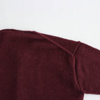 MALER ALPACA KNIT CARDIGAN #WINE [A232222TK583]