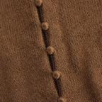 MALER ALPACA KNIT CARDIGAN #BR [A232222TK583]