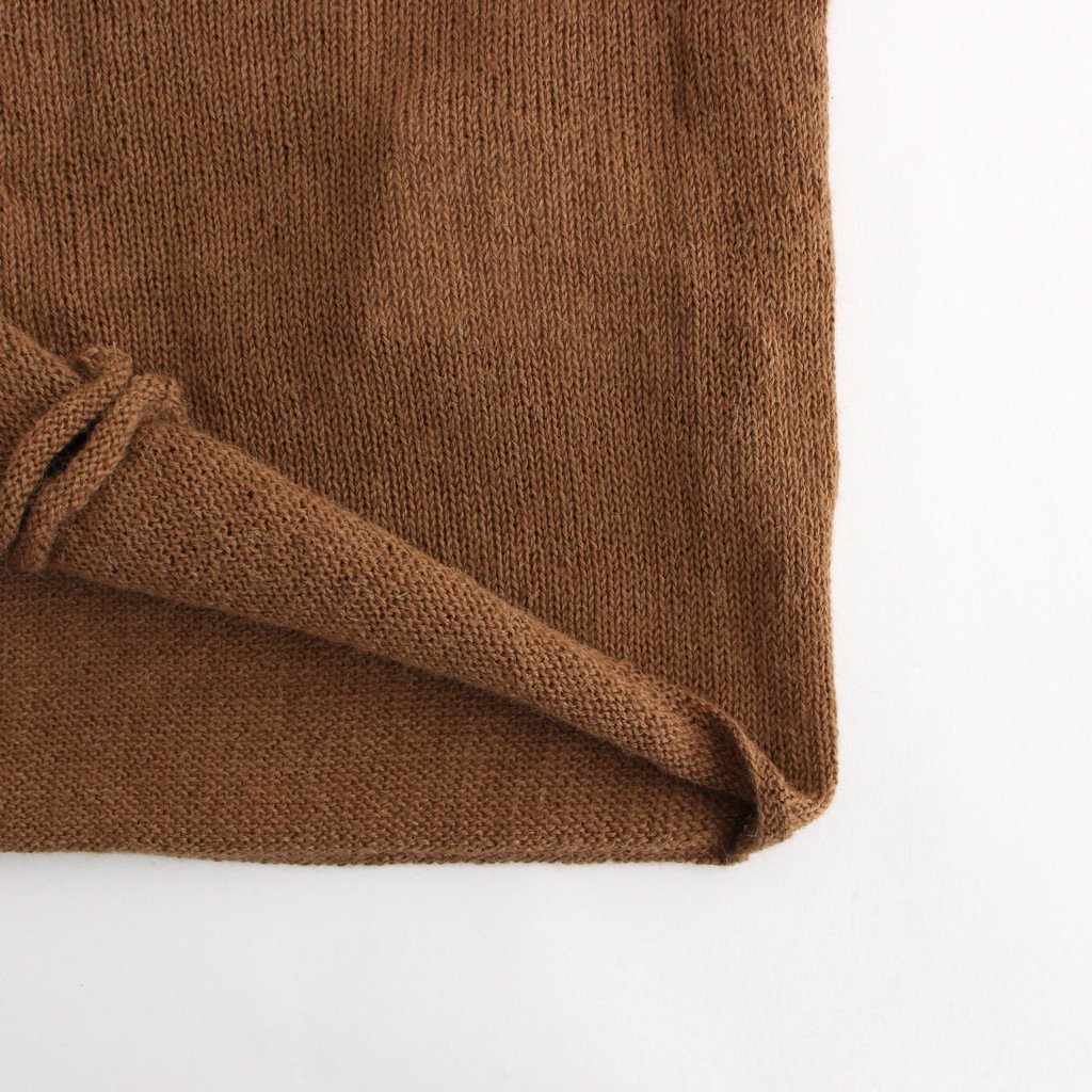 MALER ALPACA KNIT CARDIGAN #BR [A232222TK583]