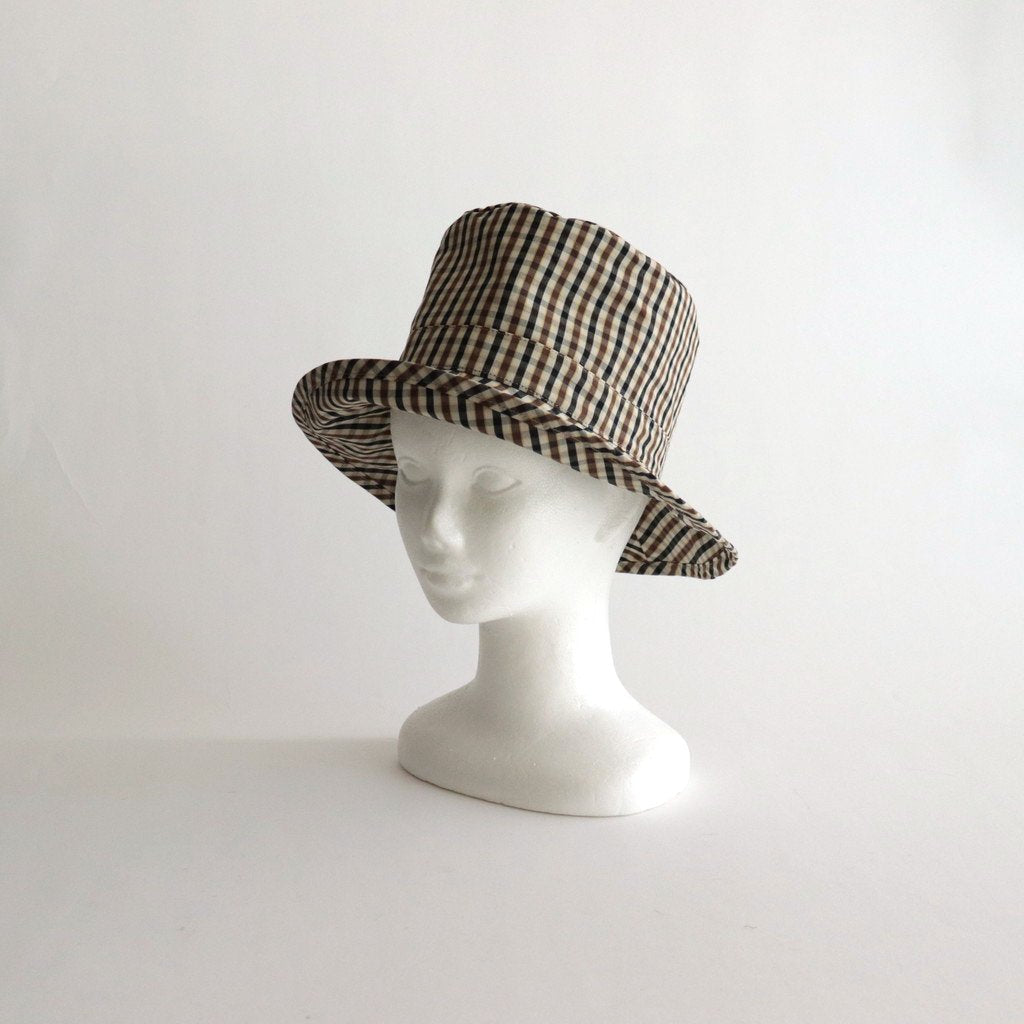 ROBINSON'S CHECK HAT #BROWN [NO.5818] _ OLDMAN'S TAILOR R&D.M.Co