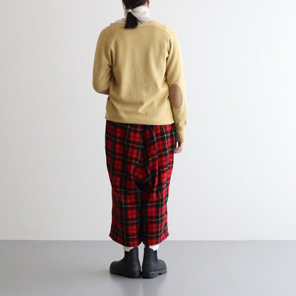 WOOL TARTAN CHECK GUM PANTS #WALLACE [NO.5903]