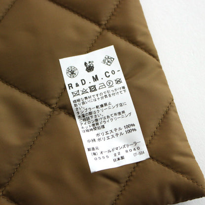 L.T QUILTING MUFFLER #BROWN [NO.5844]