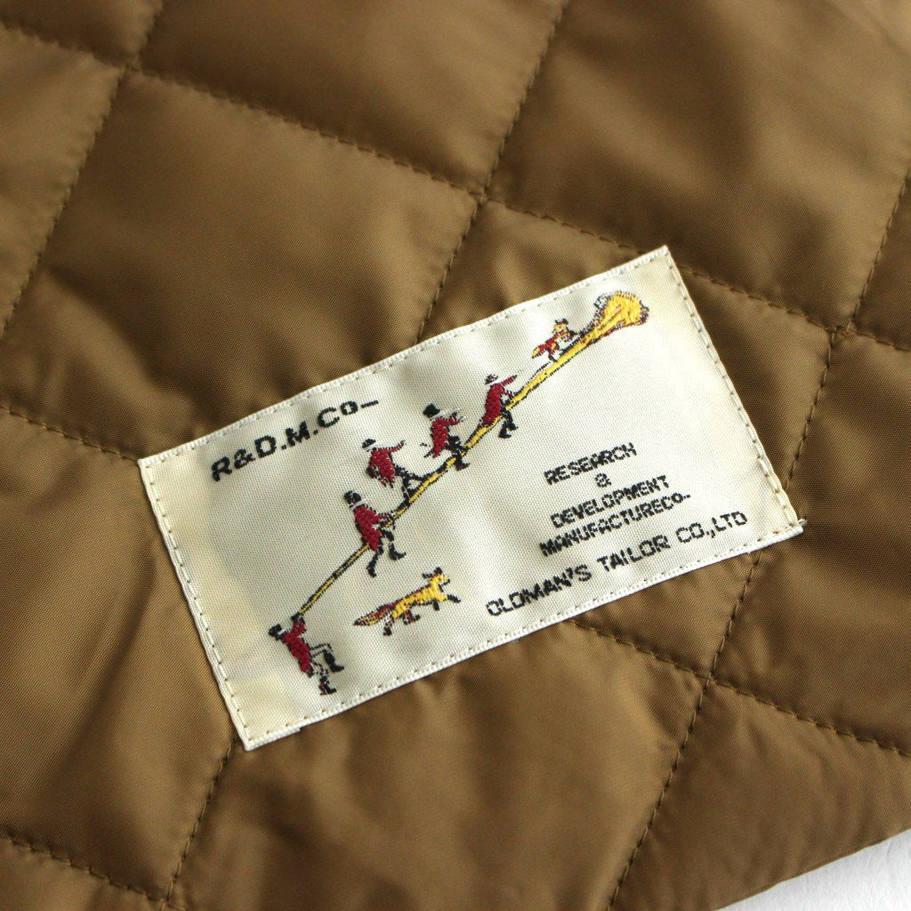 L.T QUILTING MUFFLER #BROWN [NO.5844]