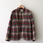 WOOL.T.C STAND COLLAR JACKET #ANTIQUE STEWART [NO.5902]