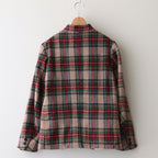 WOOL.T.C STAND COLLAR JACKET #ANTIQUE STEWART [NO.5902]