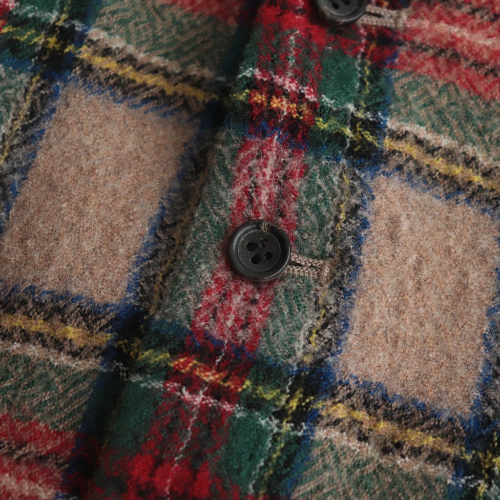 WOOL.T.C STAND COLLAR JACKET #ANTIQUE STEWART [NO.5902]