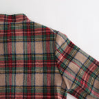 WOOL.T.C STAND COLLAR JACKET #ANTIQUE STEWART [NO.5902]