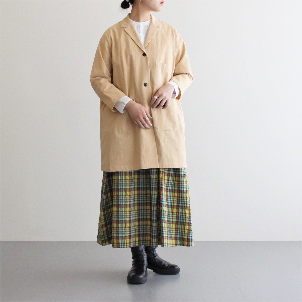 GODARD COTTON JACKET #L.BR [A232161TC221] _ Atelier d'antan