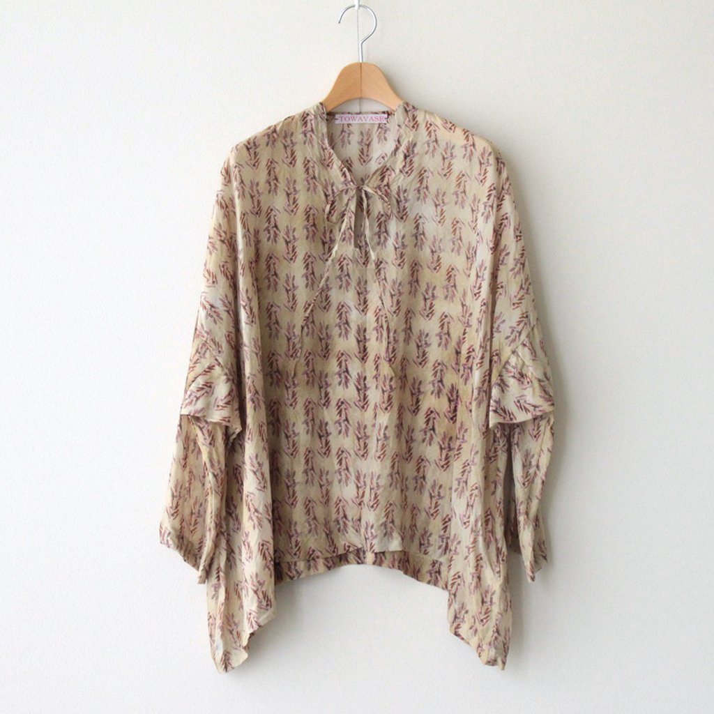 CHARLIE BLOUSE #CAMEL [NO.25-0009S]