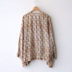 CHARLIE BLOUSE #CAMEL [NO.25-0009S]