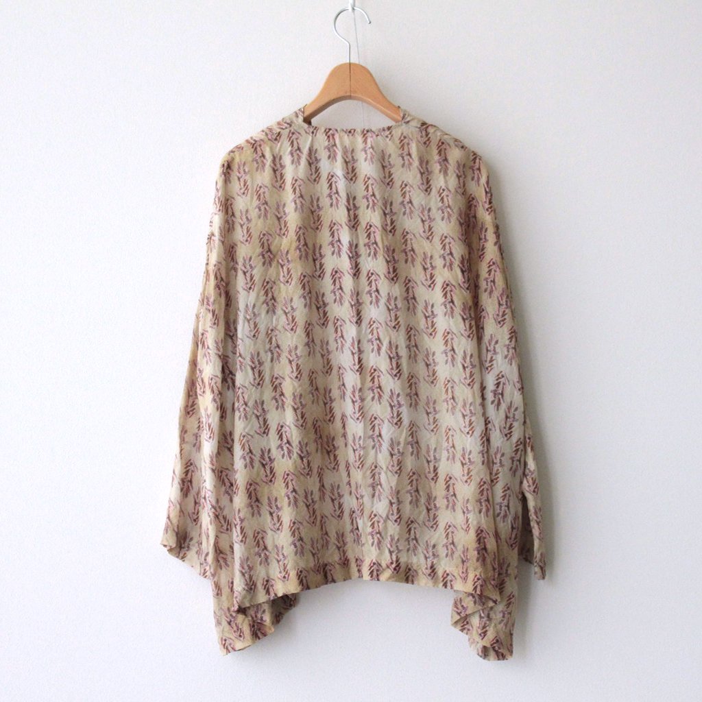 CHARLIE BLOUSE #CAMEL [NO.25-0009S]