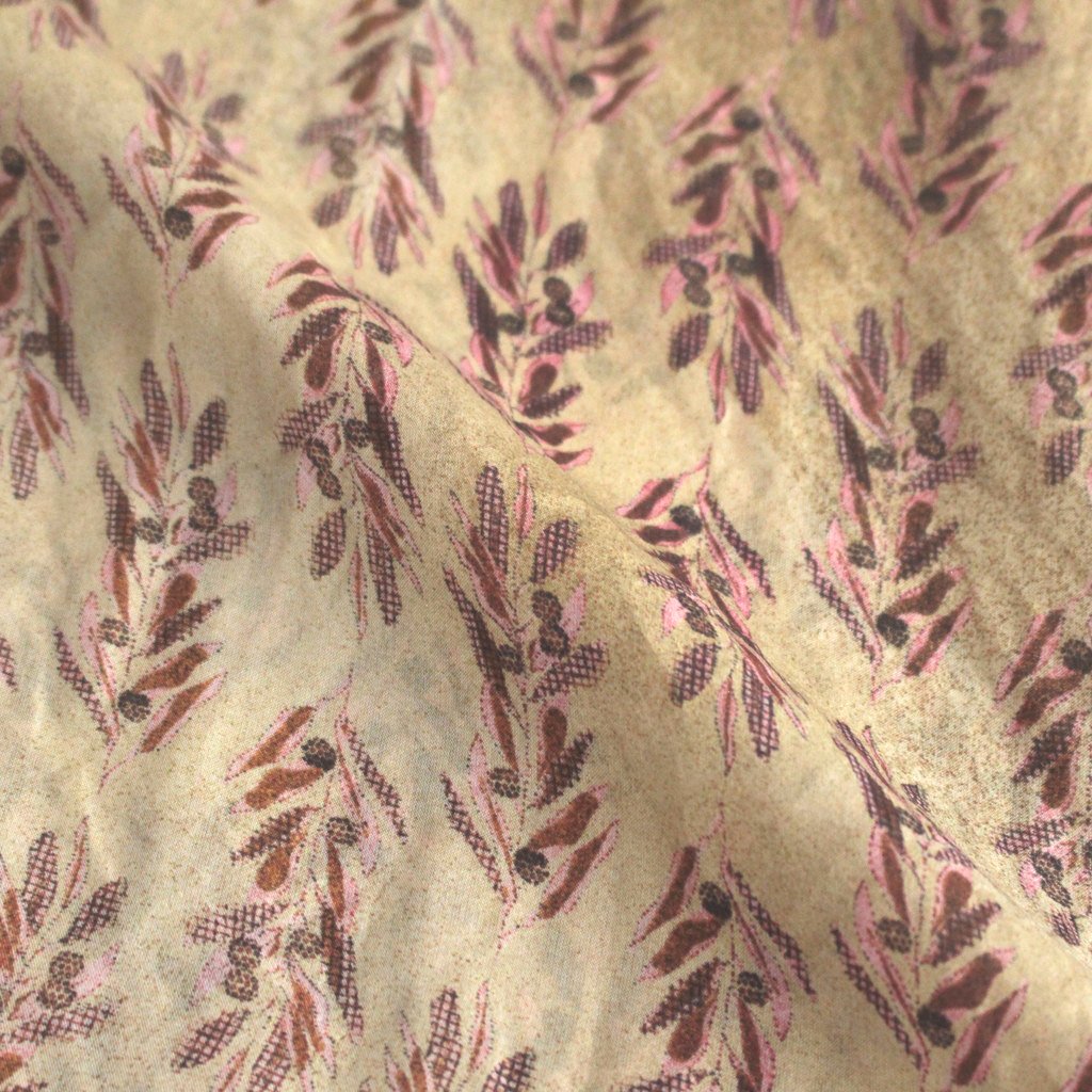 CHARLIE BLOUSE #CAMEL [NO.25-0009S]