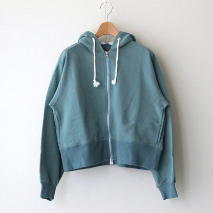 Central fleece basic hoodie #042 blue [US231CT020]