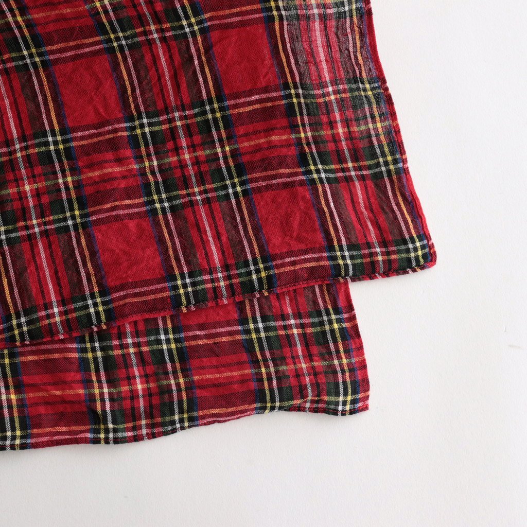 TARTAN CHECK STOLE #ROYAL STEWART [NO.6035]