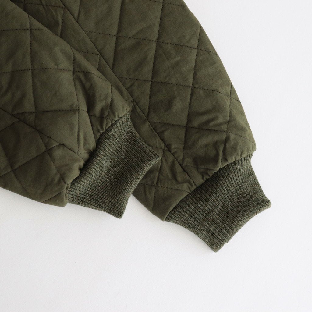 QUILTING HALF COAT #KHAKI [NO.5957] _ OLDMAN'S TAILOR R&D.M.Co