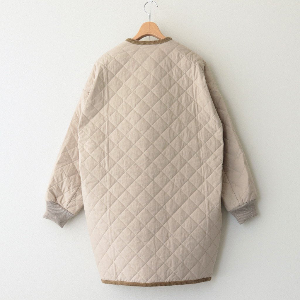 QUILTING HALF COAT #BEIGE [NO.5957] _ OLDMAN'S TAILOR R&D.M.Co