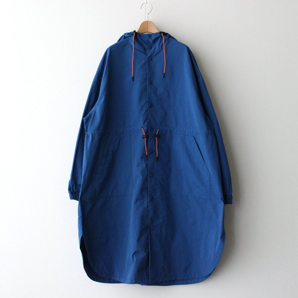 GARMENT DYE HOODIE COAT #EARTH BLUE [NO.5965]