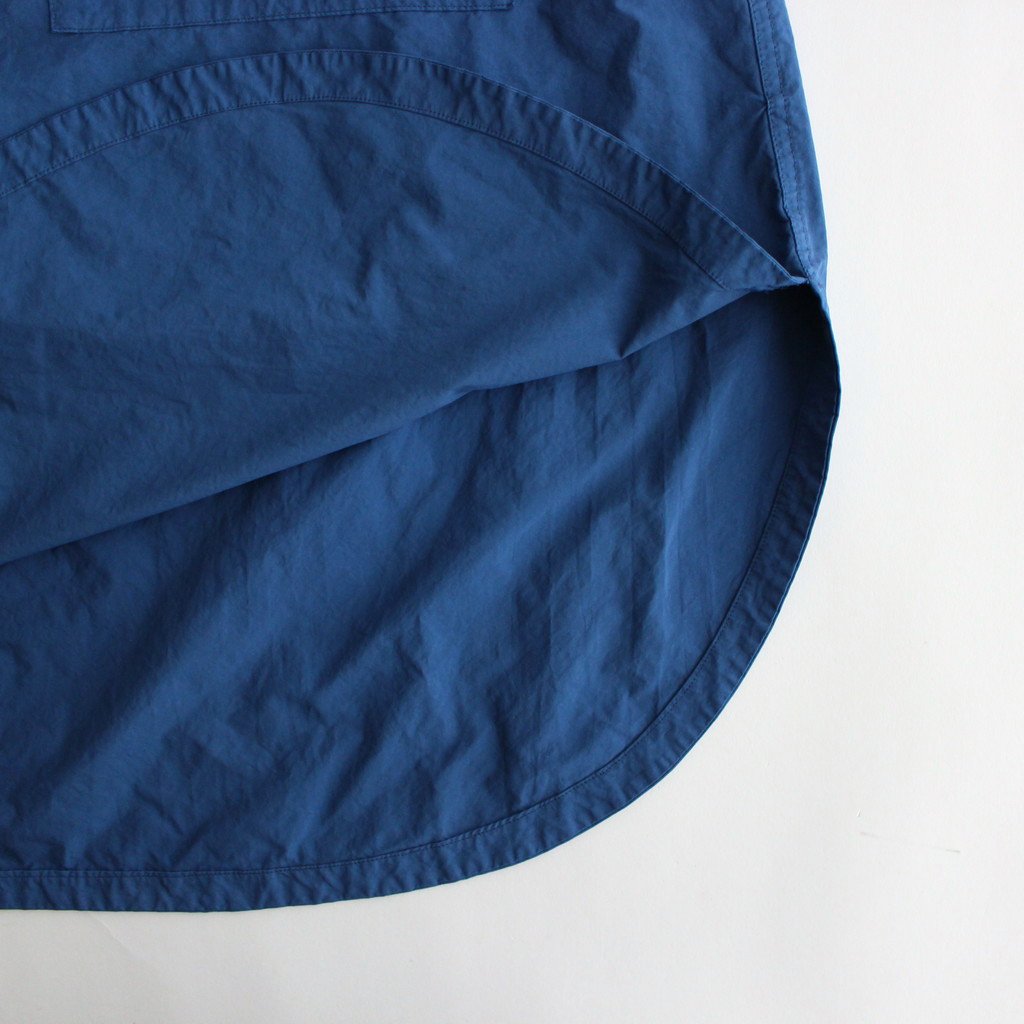 GARMENT DYE HOODIE COAT #EARTH BLUE [NO.5965]