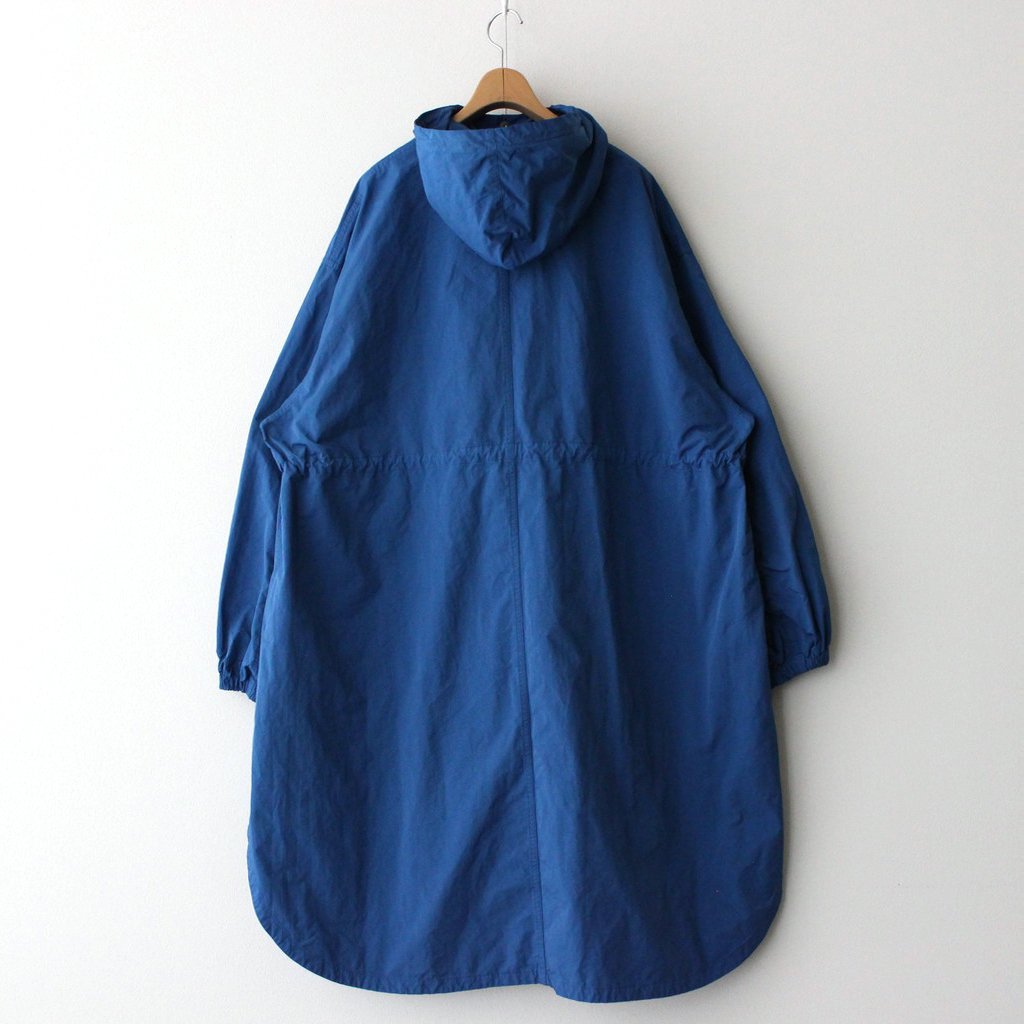 GARMENT DYE HOODIE COAT #EARTH BLUE [NO.5965]