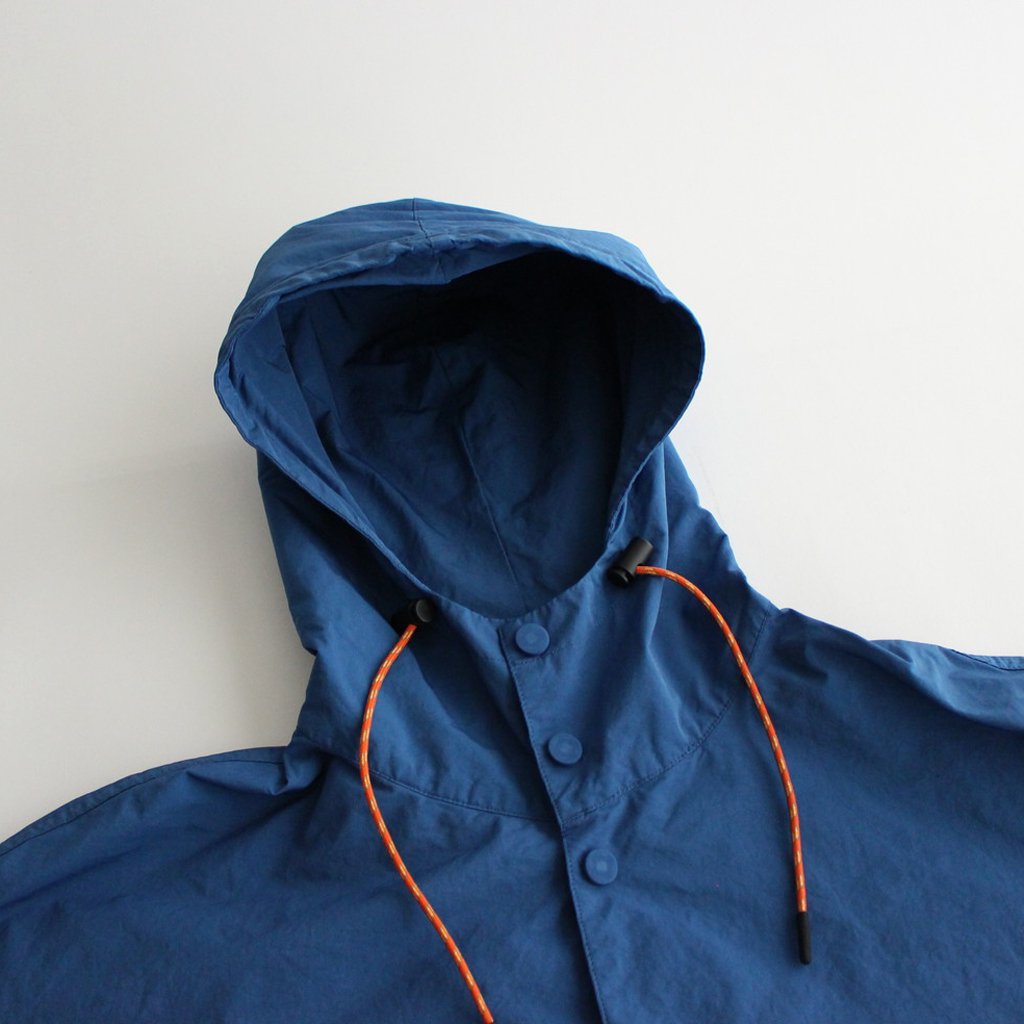 GARMENT DYE HOODIE COAT #EARTH BLUE [NO.5965]