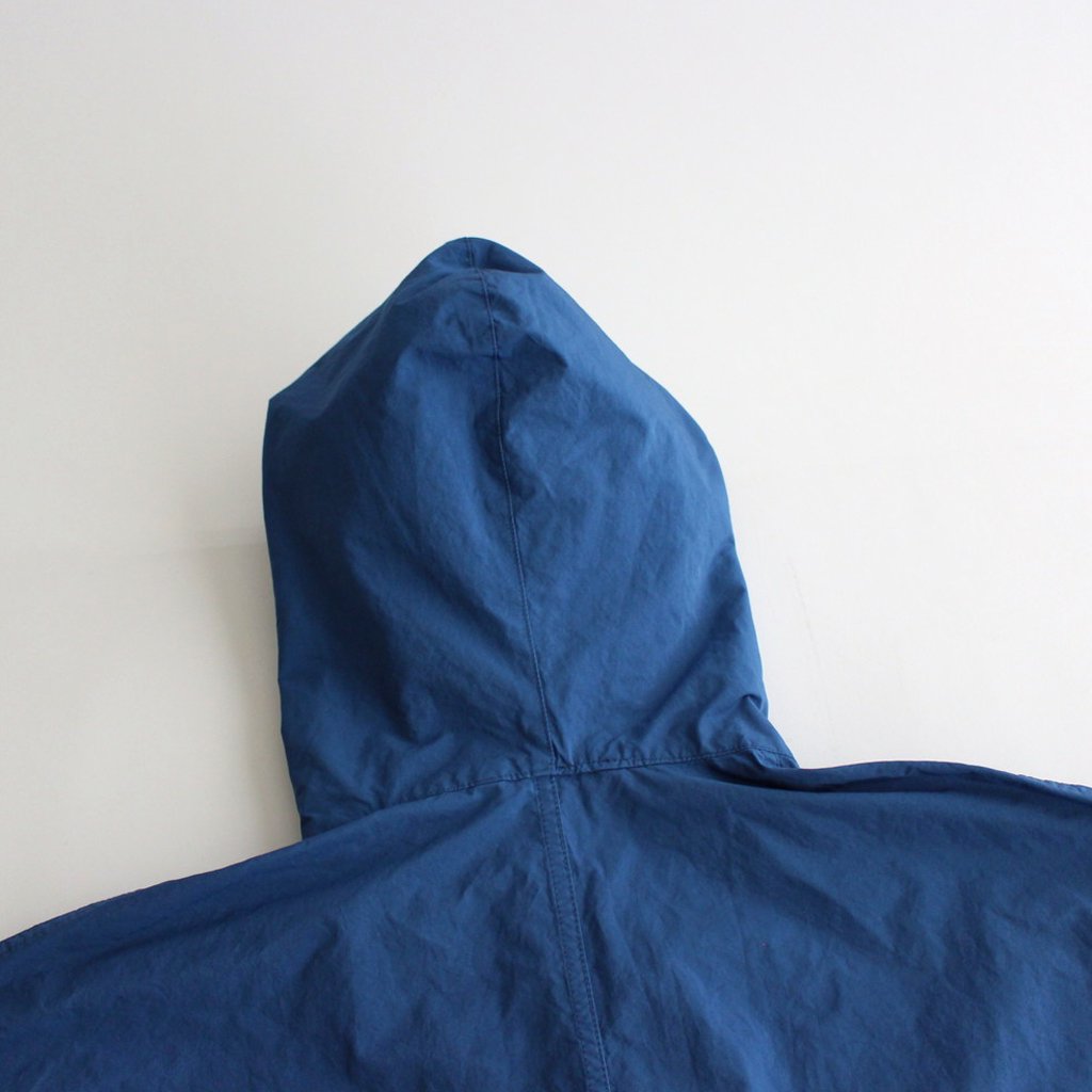 GARMENT DYE HOODIE COAT #EARTH BLUE [NO.5965]