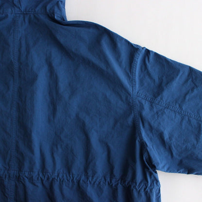 GARMENT DYE HOODIE COAT #EARTH BLUE [NO.5965]