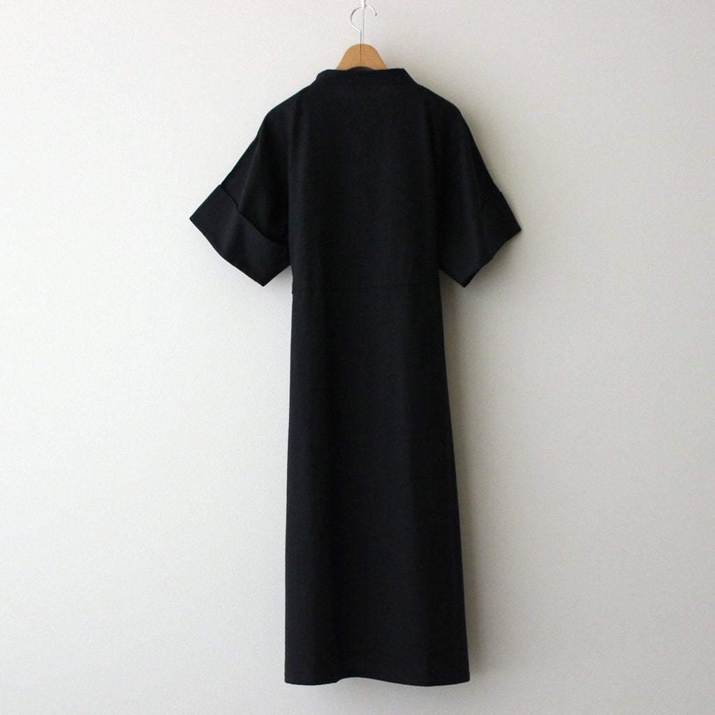 HARF LINEN DOUBLE SLEEVE SURGICAL GOWN #BLACK [1359-007]