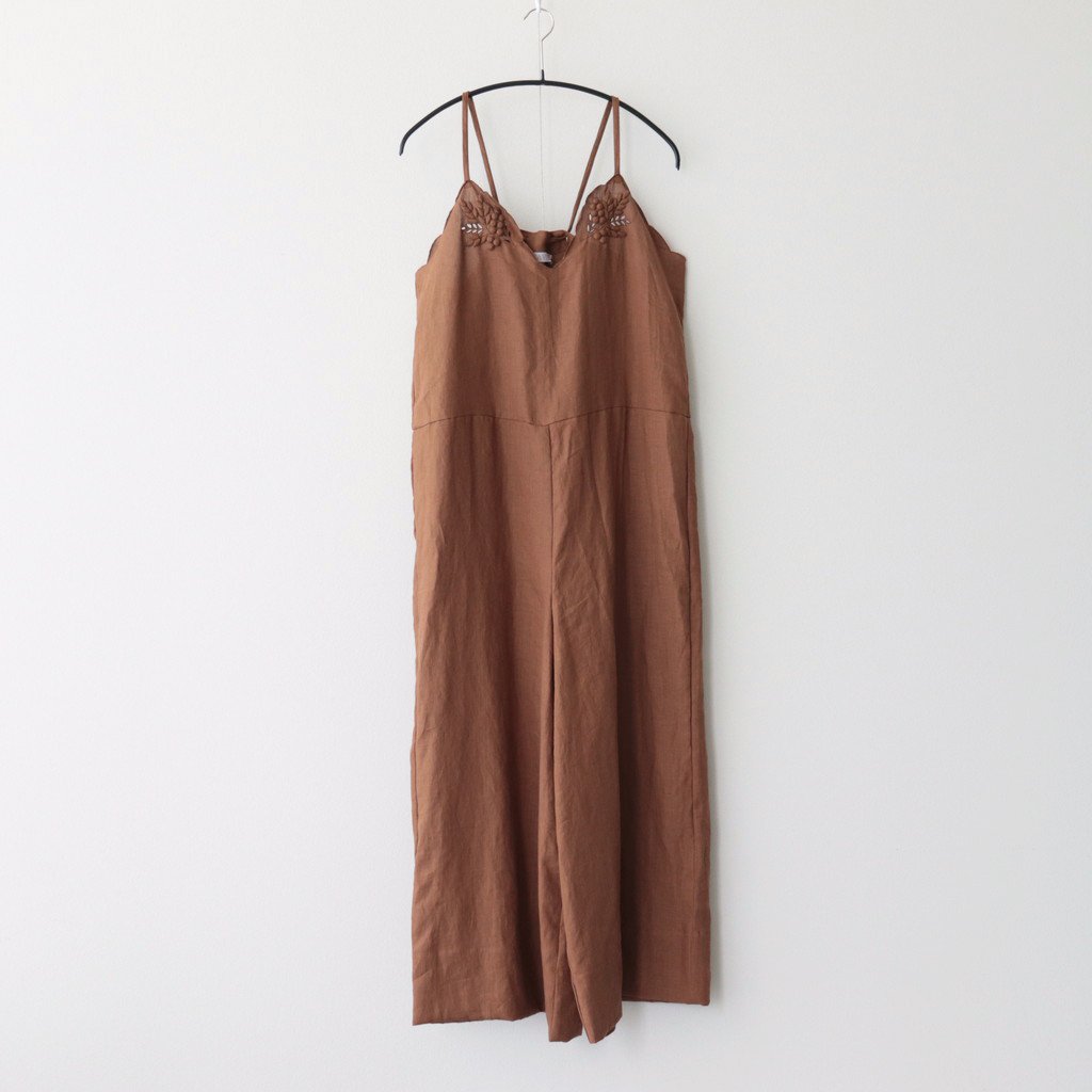 BONVOYAGE SALOPETTE #CAMEL [NO.25-0033S]