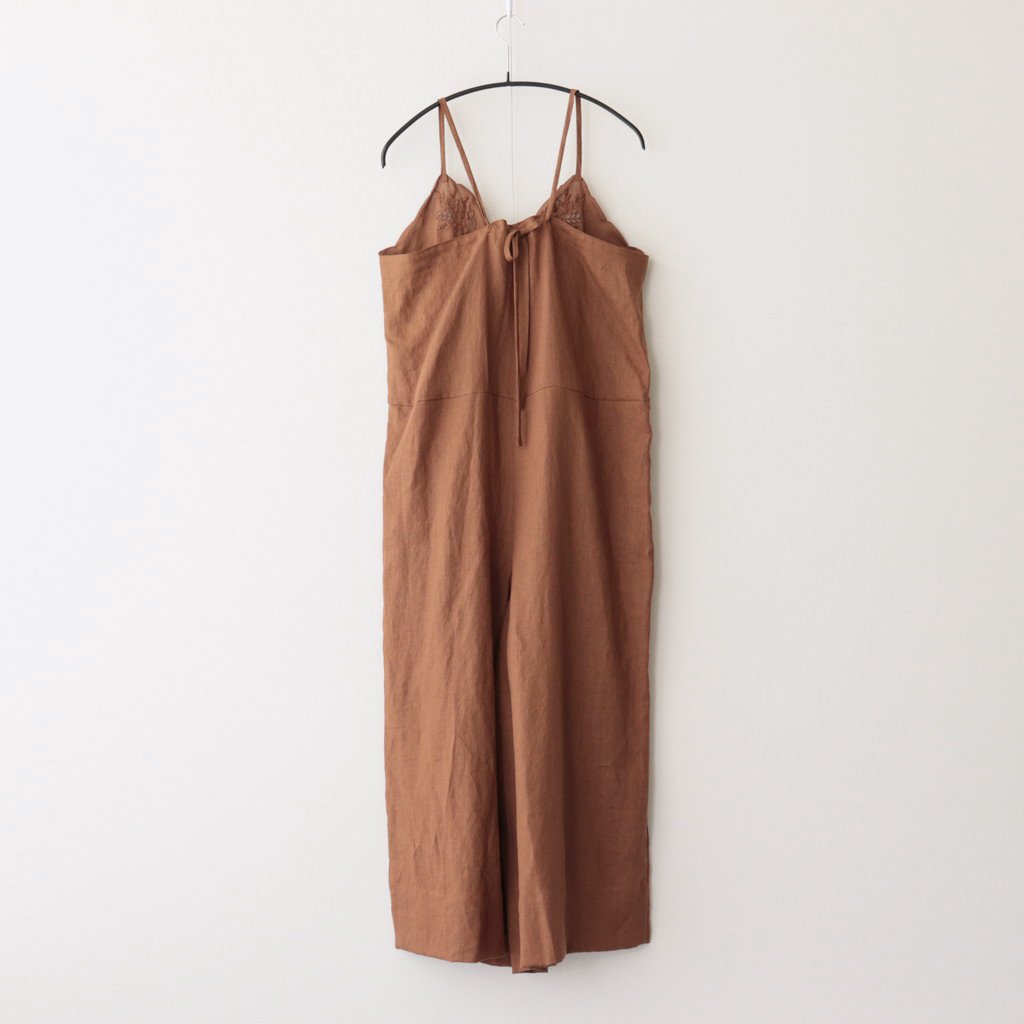 BONVOYAGE SALOPETTE #CAMEL [NO.25-0033S]