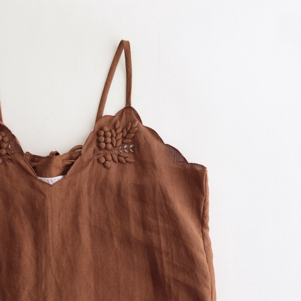 BONVOYAGE SALOPETTE #CAMEL [NO.25-0033S]