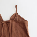 BONVOYAGE SALOPETTE #CAMEL [NO.25-0033S]