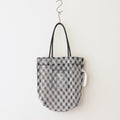 TOTE BAG L 格子 #BLACK [AL3131BG-27]
