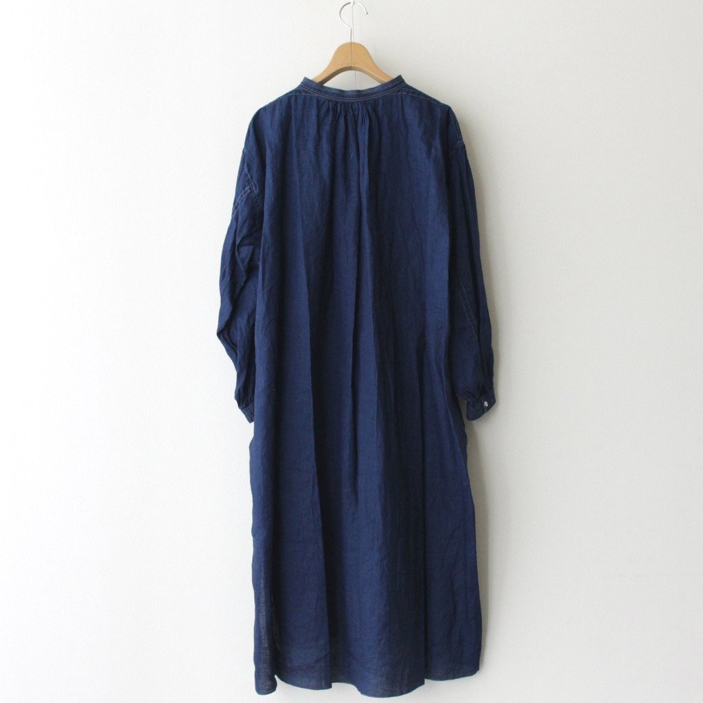 INDIGO LINEN ONEPIECE #BLUE [SP1020-2] _ SP | エシュペー – DOKODO