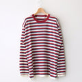 JIYUSOU BORDER T-SHIRT #RED [231803]