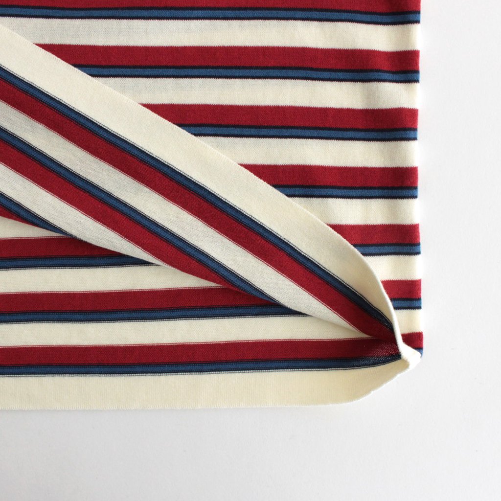 JIYUSOU BORDER T-SHIRT #RED [231803] _ ASEEDONCLOUD