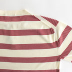 JIYUSOU BORDER POLO #OFF WHITE [231804]