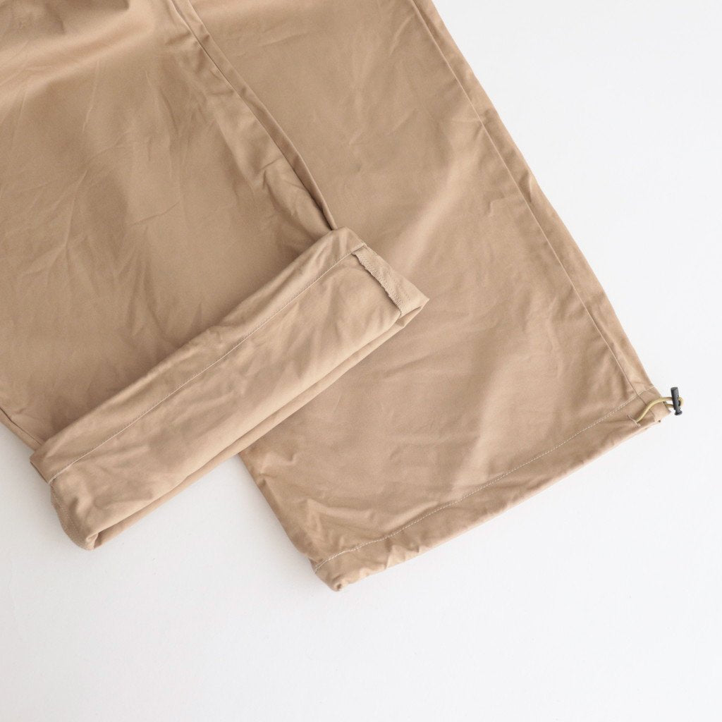 Cotton Weapon Parachute Pants #020 Beige [UT231PT004]