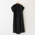 静寂の欠片 SLEEVELESS BACK OPEN DRESS #BLACK [TLF-223-OP011-LA]