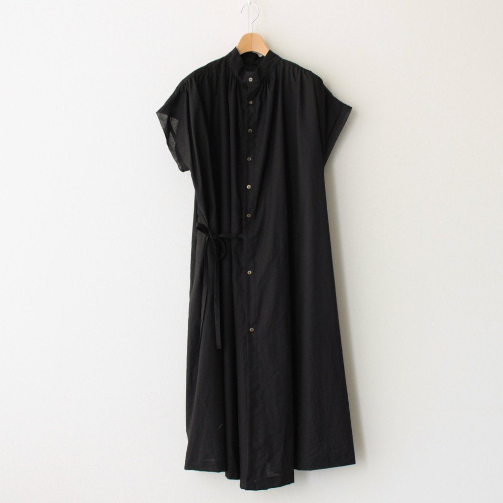 静寂の欠片 SLEEVELESS BACK OPEN DRESS #BLACK [TLF-223-OP011-LA]