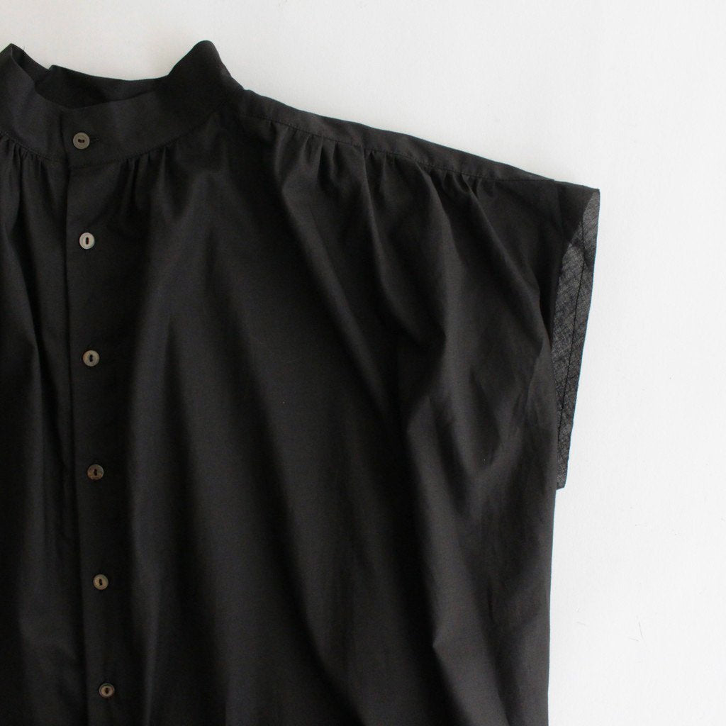 静寂の欠片 SLEEVELESS BACK OPEN DRESS #BLACK [TLF-223-OP011-LA]