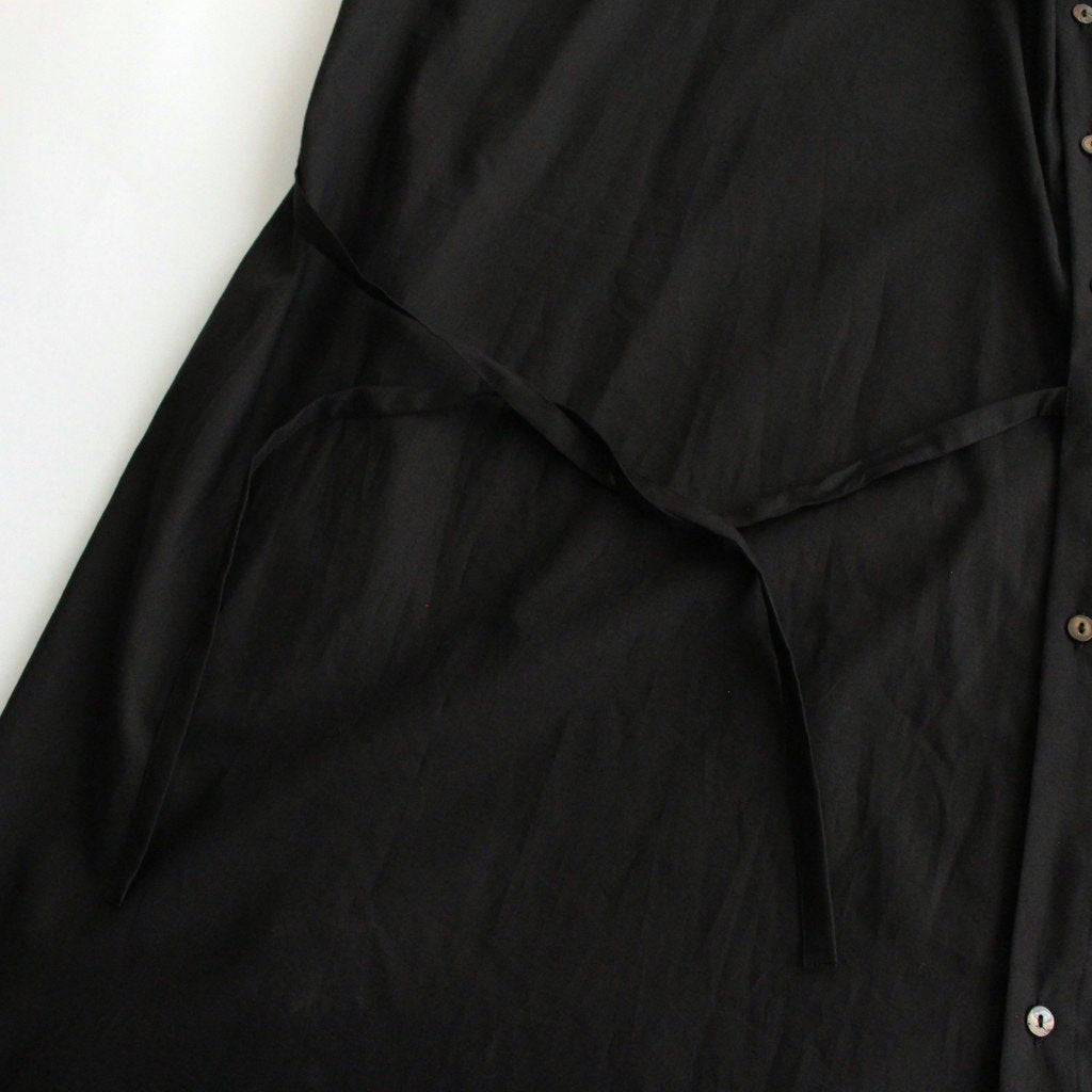 静寂の欠片 SLEEVELESS BACK OPEN DRESS #BLACK [TLF-223-OP011-LA]