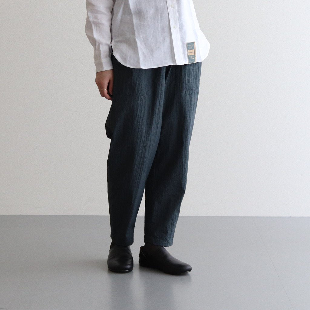 HW EASY TROUSERS #BLUE GREEN [231509] _ ASEEDONCLOUD | アシードン