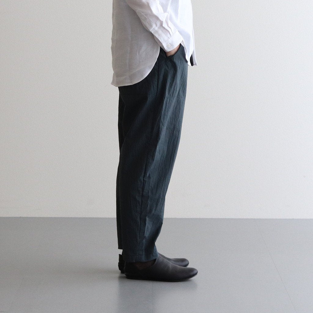 HW EASY TROUSERS #BLUE GREEN [231509] _ ASEEDONCLOUD | アシードン