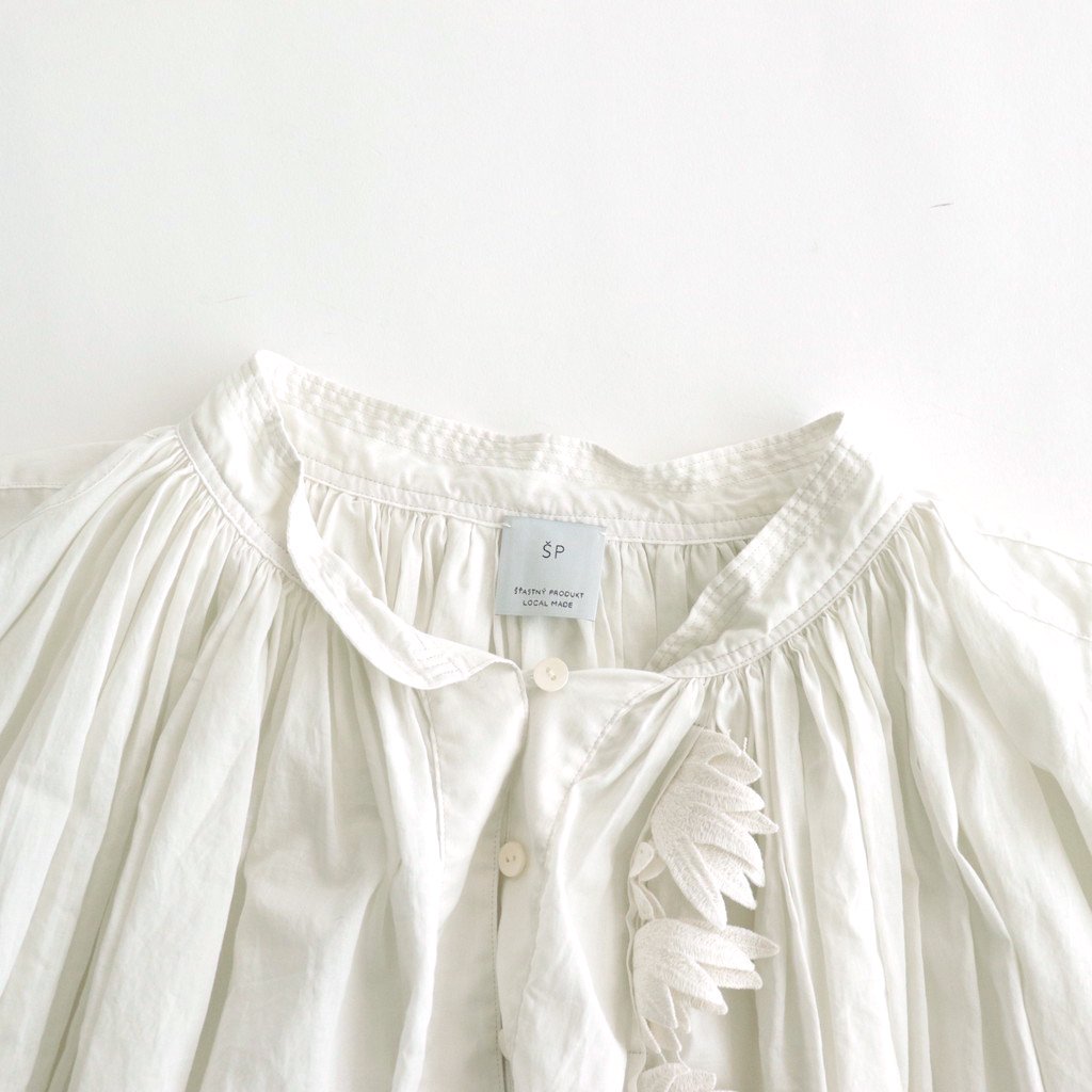 EMBROIDERY LACE BLOUSE / DUET #ASH WHITE [SP1123-3] _ SP 