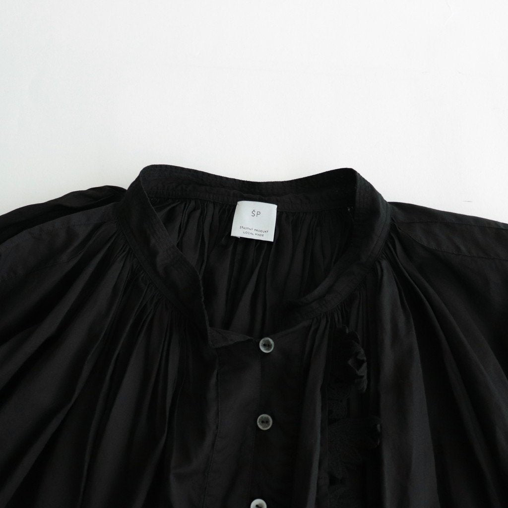 EMBROIDERY LACE BLOUSE / DUET #BLACK [SP1123-3] _ SP | エシュペー