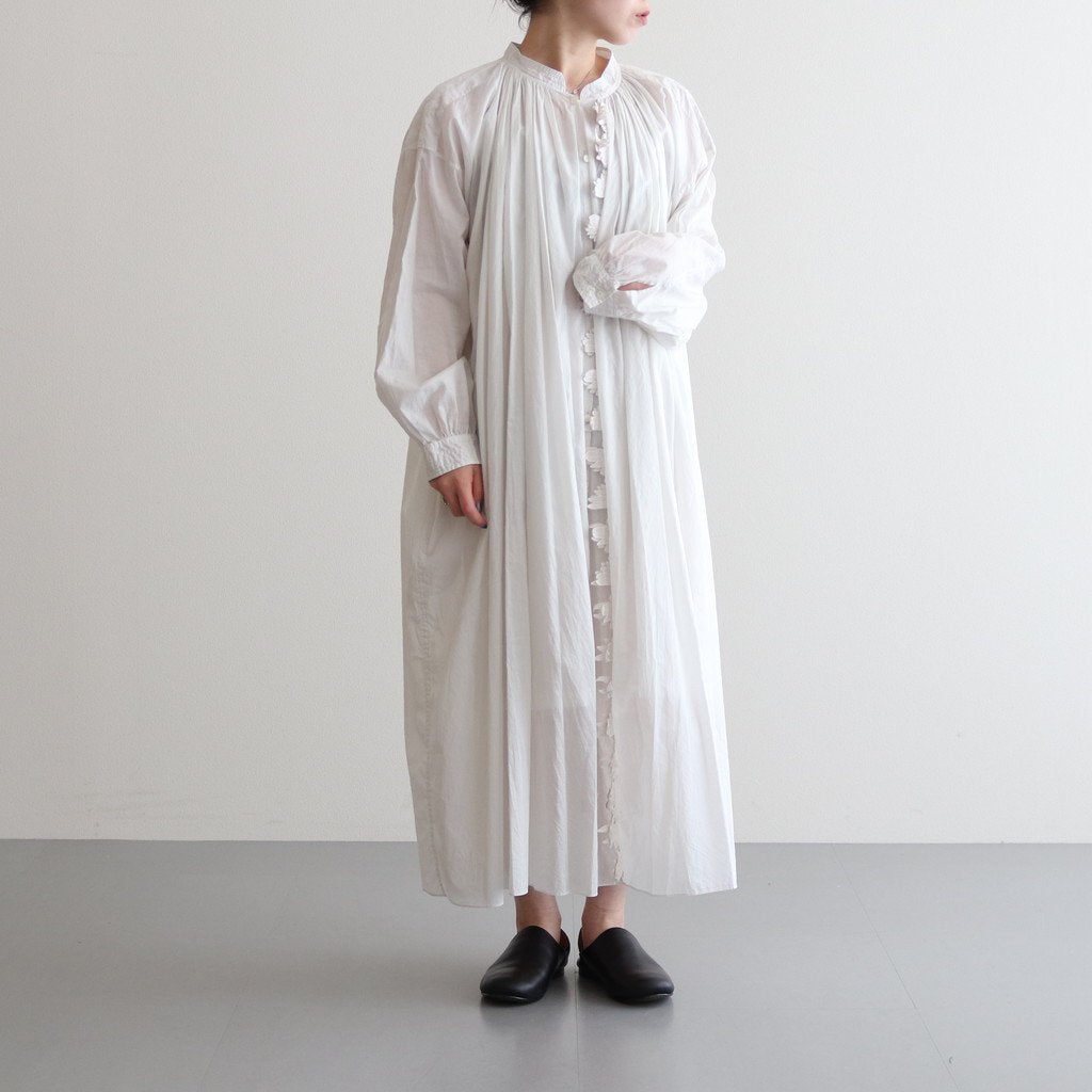 EMBROIDERY LACE ONEPIECE / DUET #ASH WHITE [SP1122-2] _ SP