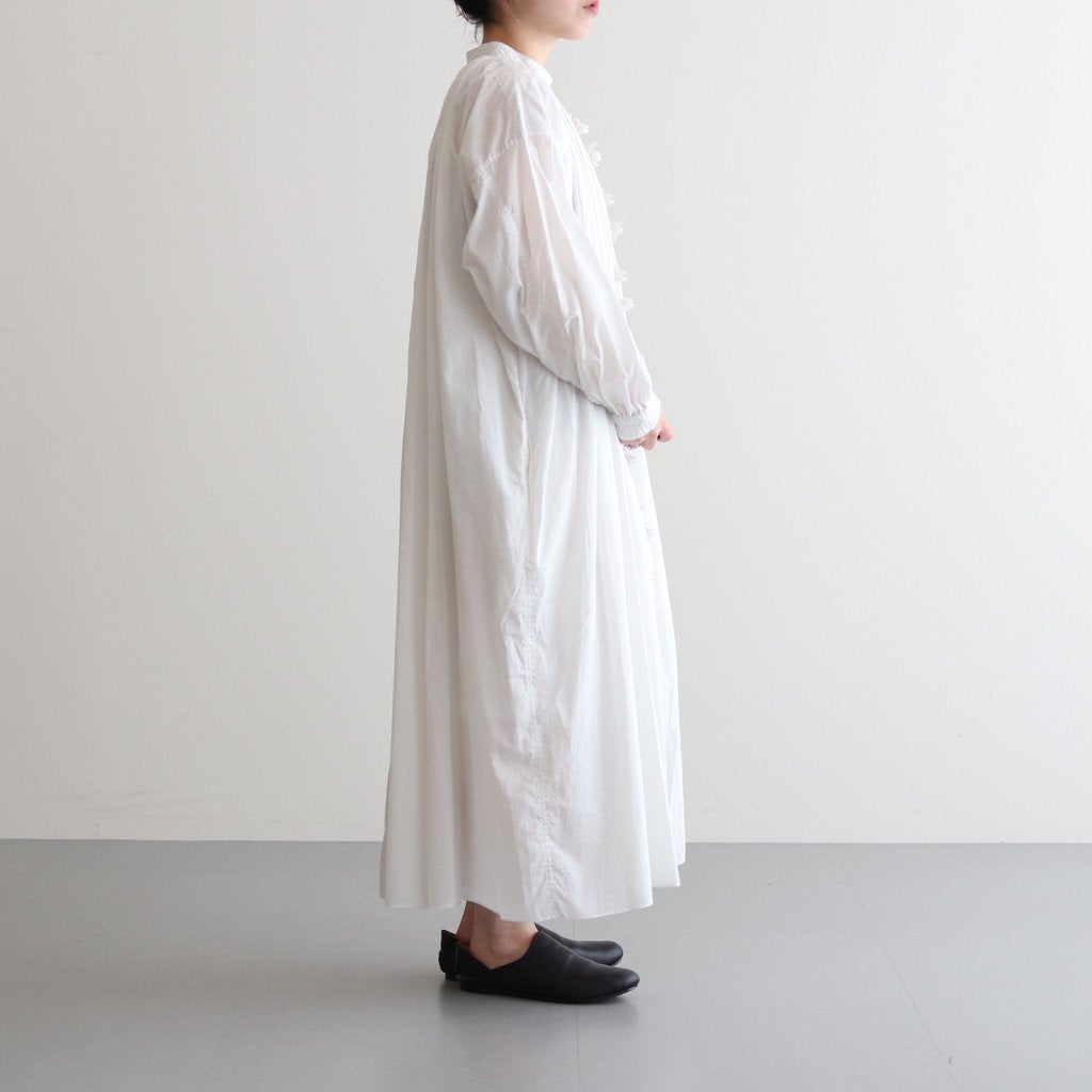 EMBROIDERY LACE ONEPIECE / DUET #ASH WHITE [SP1122-2] _ SP