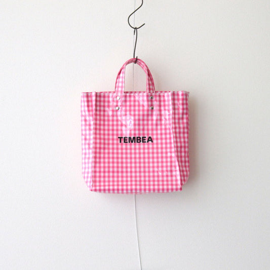 PAPER TOTE SMALL GINGHAM #PINK [TMB-2286H]