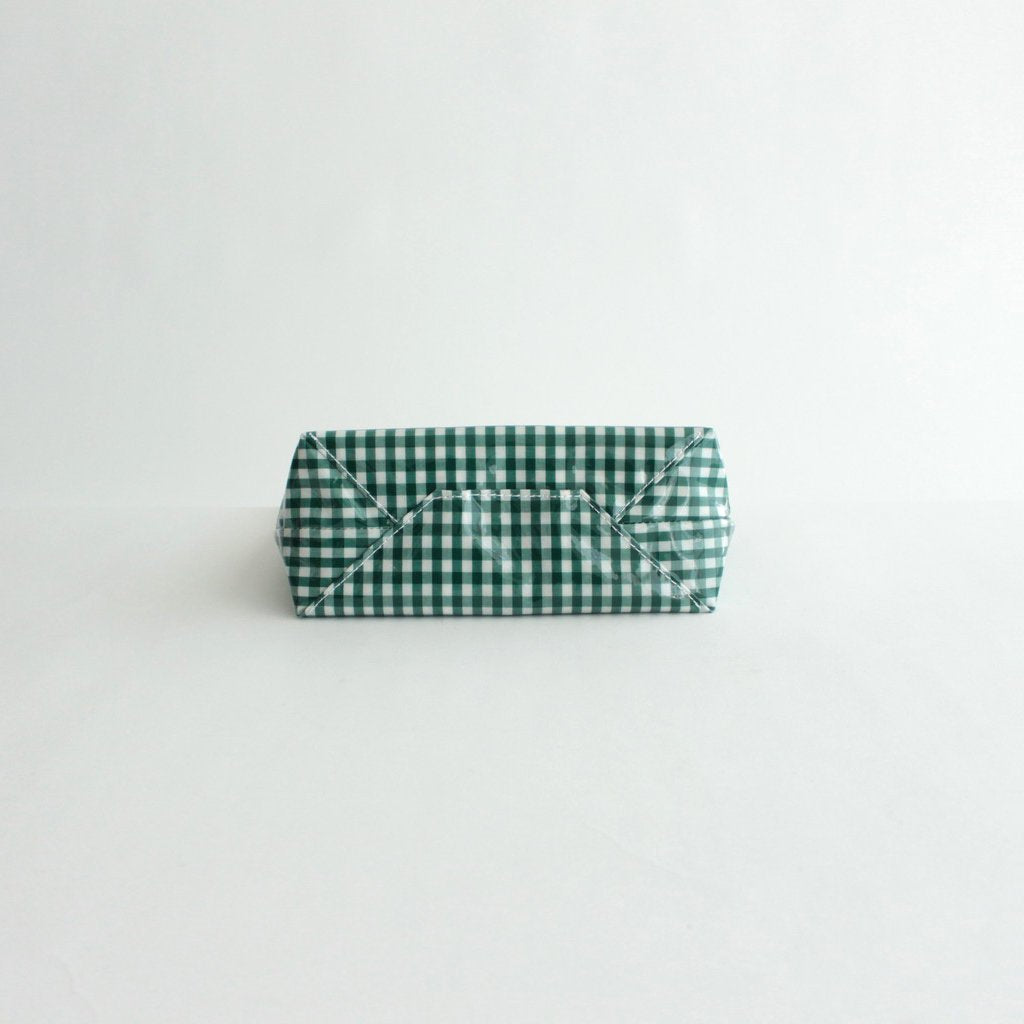 PAPER TOTE SMALL GINGHAM #GREEN [TMB-2286H]